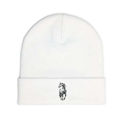 Embroidered Horse Winter Hat | Lightweight Winter Hat