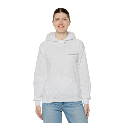 Hoodie – 'Stand Out' Black Horse Among White Sheep Graphic Hoodie