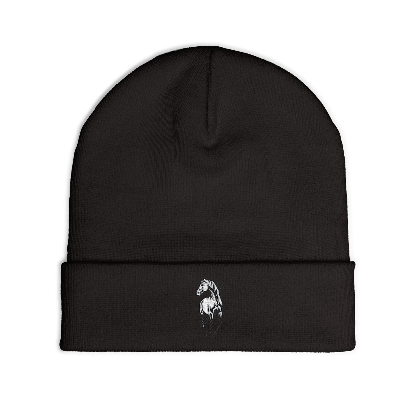 Embroidered Horse Winter Hat | Lightweight Winter Hat
