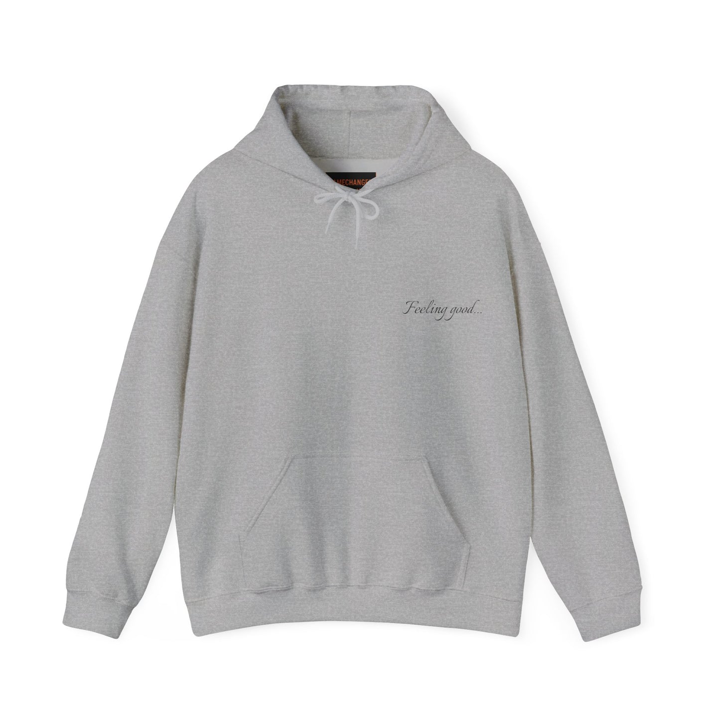 Camel Photo Hoodie - 'I adore you' Minimal Front Script, Desert Travel Vibe