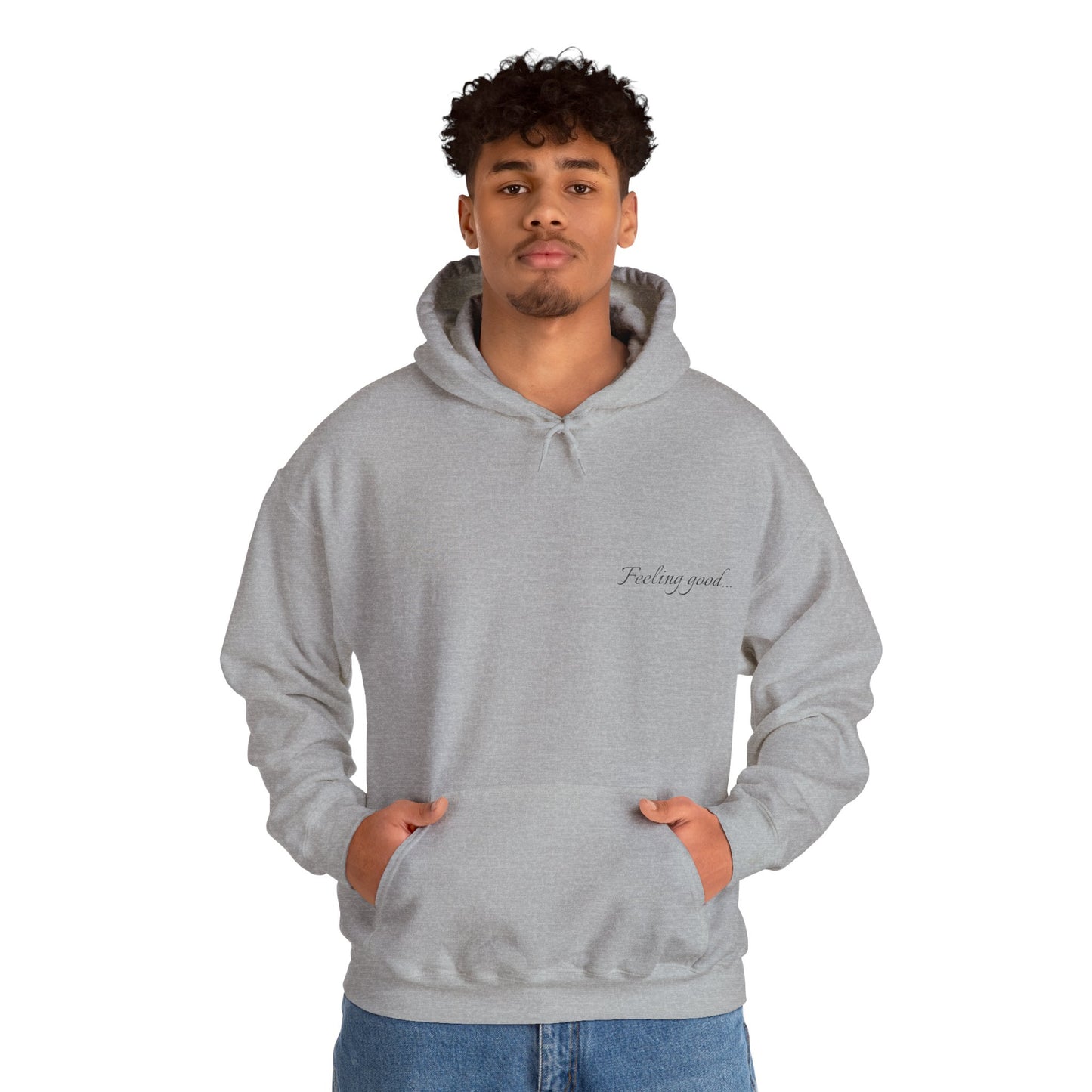 Camel Photo Hoodie - 'I adore you' Minimal Front Script, Desert Travel Vibe