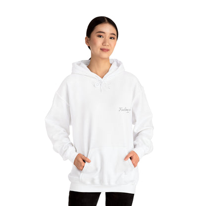 Camel Photo Hoodie - 'I adore you' Minimal Front Script, Desert Travel Vibe