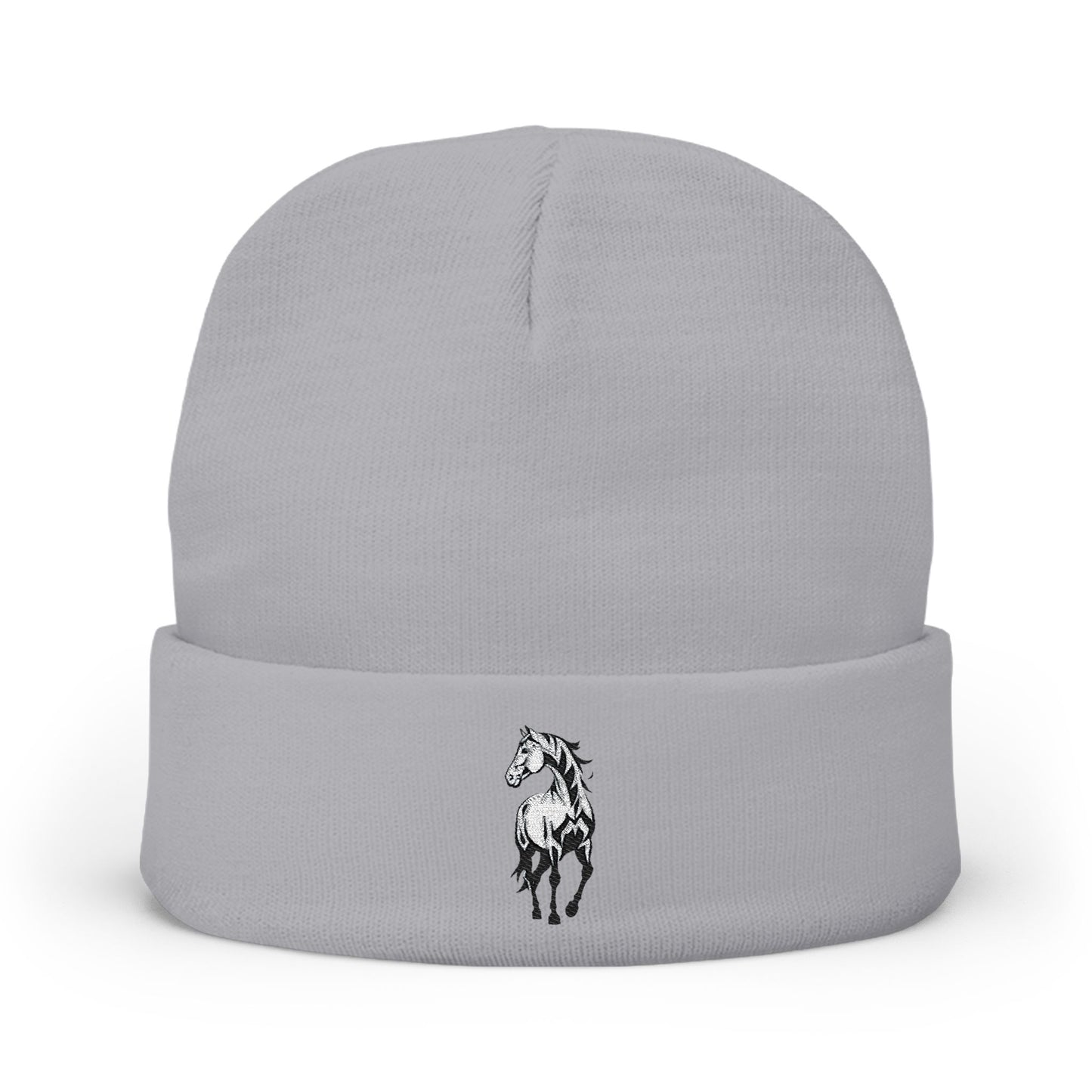 Embroidered Horse Winter Hat | Lightweight Winter Hat