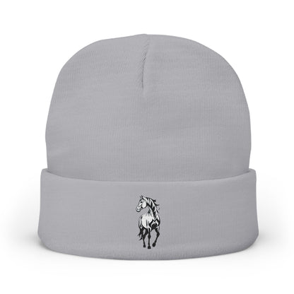 Embroidered Horse Winter Hat | Lightweight Winter Hat