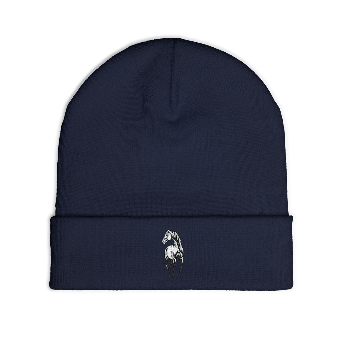 Embroidered Horse Winter Hat | Lightweight Winter Hat