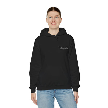 Hoodie – 'Stand Out' Black Horse Among White Sheep Graphic Hoodie